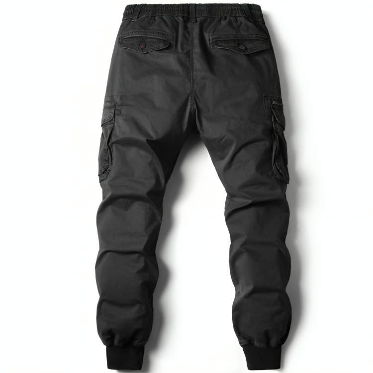 Mens Cotton Cargo Trousers